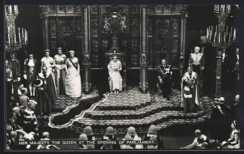 AK Queen Elizabeth II. at the Opening of Parlament