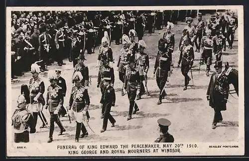 AK Funeral of King Edward the Peacemaker 1910