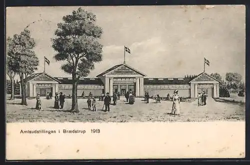 AK Braedstrup, Amtsudstillingen 1913, Industri, Handwaerk, Landbrug