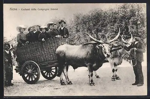 AK Siena, Costumi della Campagna Senese