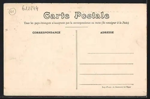 AK Séez, Fêtes de la Basilique de l`Immaculée Conception 1914, Nos Seigneurs les Evêques à la Procession du soir