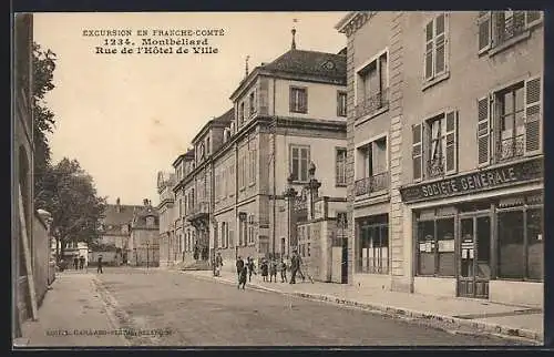 AK Montbéliard, Rue de l`Hôtel-de-Ville