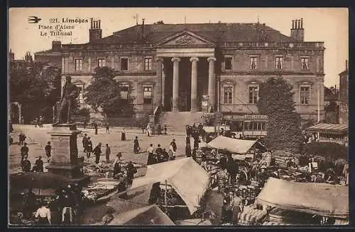 AK Limoges, Place d`Aisne, Le Tribunal