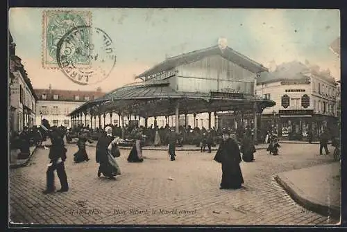 AK Chartres, Place Billard, le Marché Couvert