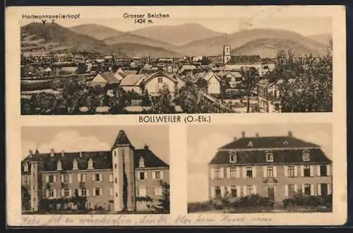 AK Bollwiller, Vieil-Armand, Château de Bollwiller, Château d`Argensohn