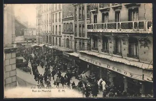 AK Levallois-Perret, rue du Marché