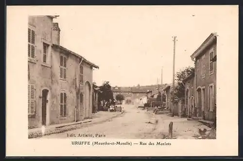 AK Uruffe, Rue des Morlots