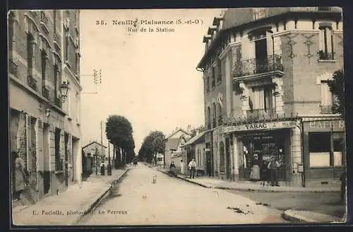 AK Neuilly-Plaisance, Rue de la Station