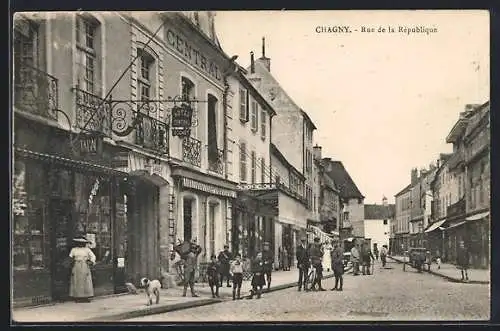 AK Chagny, Rue de la Rèpublique