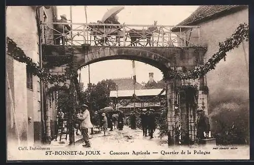 AK St-Bonnet-de-Joux, Concours Agricole, Quartier de la Pologne