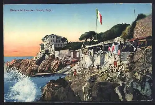 AK Nervi, Riviera di Levante, Bagni