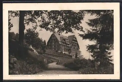 AK Braunwald, Hotel Alpenblick