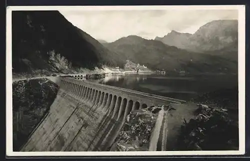 AK Innerthal, Kraftwerk Wäggithal mit Staumauer und Stausee