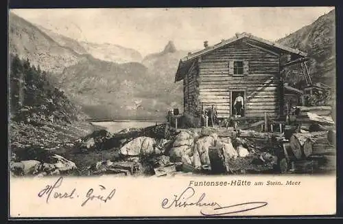 AK Funtensee-Hütte, Berghütte am Steinernen Meer