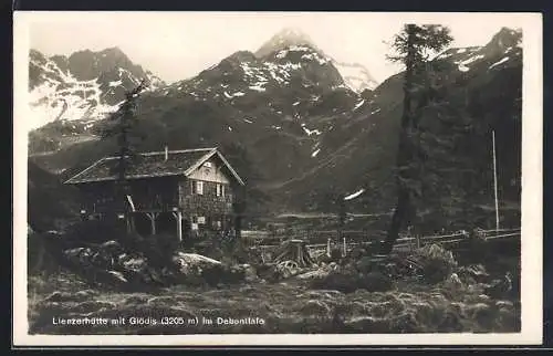 AK Lienzerhütte im Debanttal, Ansicht mit Glödis