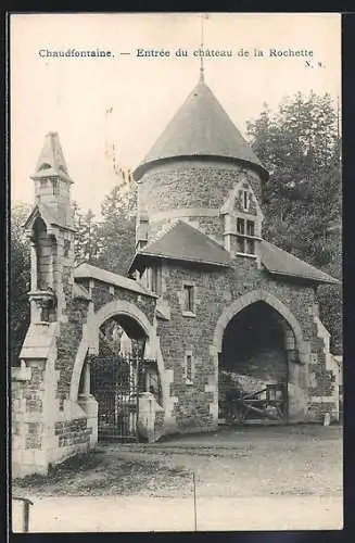 AK Chaudfontaine, Entrée du chateau de la Rochette