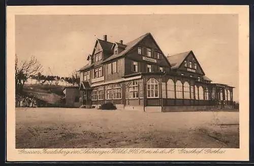 AK Grosser Inselsberg im Thüringer Wald, Gasthof Gotha