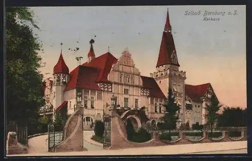 AK Bernburg a. S., Eingang zum Kurhaus