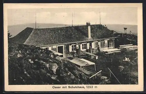 AK Lam /bayer. Wald, Osser mit Schutzhaus