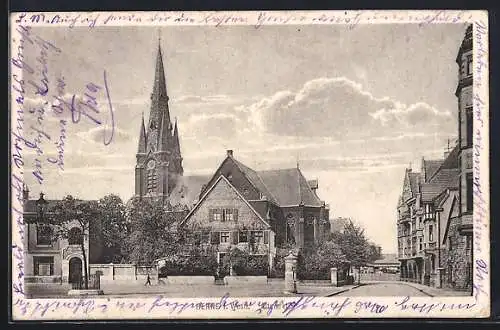 AK Herne, Altmarkt und Kirche