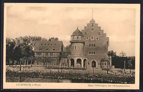 AK Gladbeck / Westf., Haus Wittringen mit Heimatmuseum