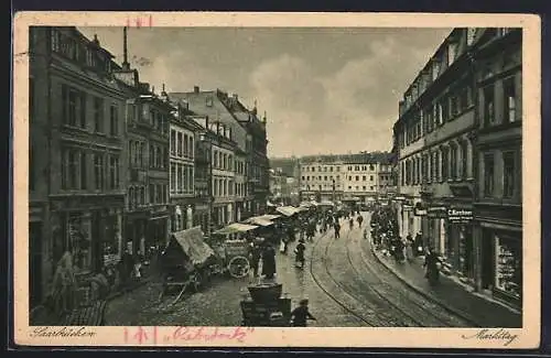 AK Saarbrücken, Stände am Markttag