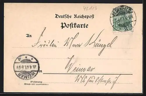 AK Elberfeld, Von der Heydt-Turm und Anlagen
