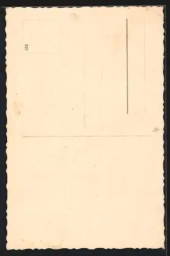 AK Junge schenkt seiner Mutter Blumen, Muttertagsgruss