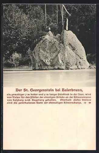 AK Baierbrunn, Partie am St. Georgenstein