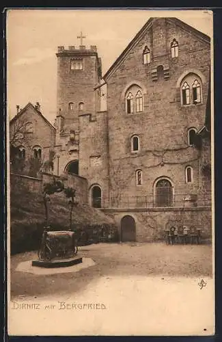 AK Wartburg, Dirnitz am Bergfried