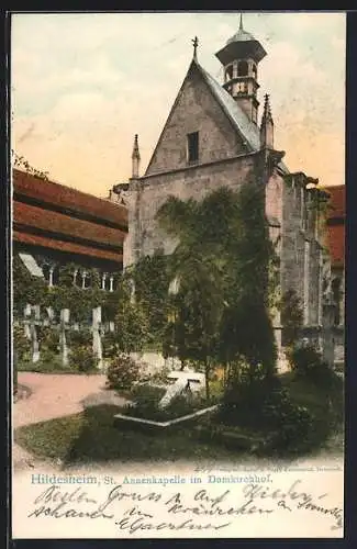 AK Hildesheim, St. Annenkapelle im Domkirchhof