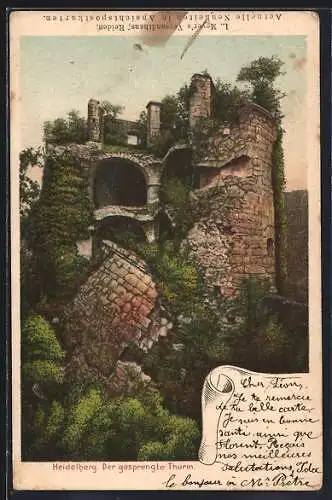 AK Heidelberg, Der gesprengte Turm