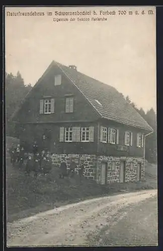 AK Forbach, Naturfreundehaus im Schwarzenbachtal