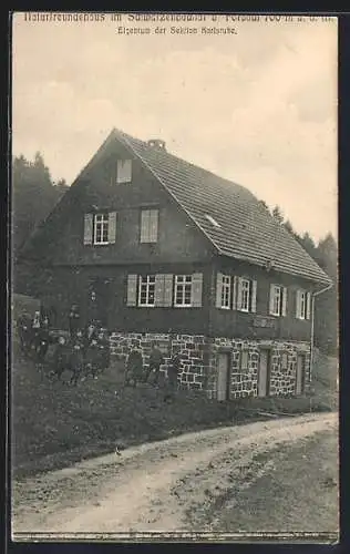 AK Forbach, Naturfreundehaus der Sektion Karlsruhe im Schwarzenbachthal