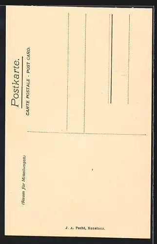 AK Konstanz, Gartenhaus an der Unteren Laube