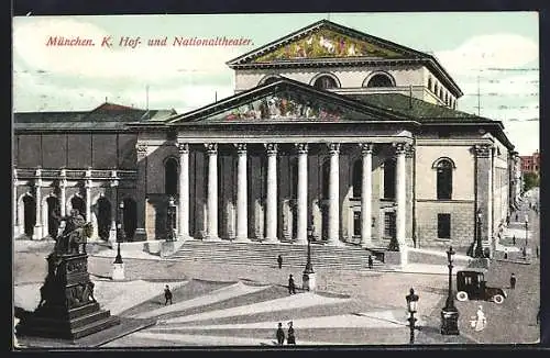 AK München, K. Hof- und Nationaltheater