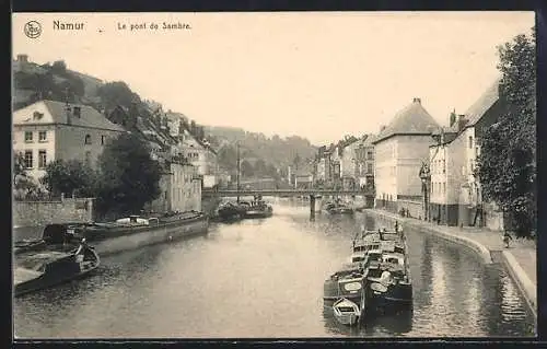 AK Namur, le Pont de Sambre