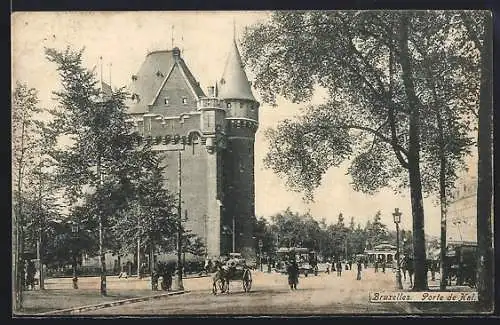 AK Brüssel / Bruxelles, porte de Hal