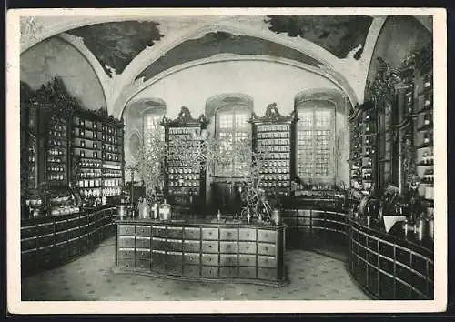 AK Würzburg, Juliusspital - Apotheke im Rokokostil