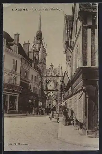 AK Auxerre, La Tour de l`Horloge