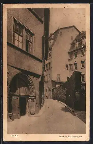 AK Jena, Blick in die Jenergasse