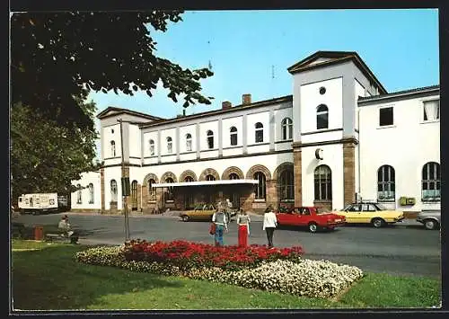 AK Eschwege, Ansicht vom Bahnhof