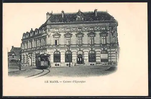 AK Le Mans, Caisse d`Espargne, Strassenbahn