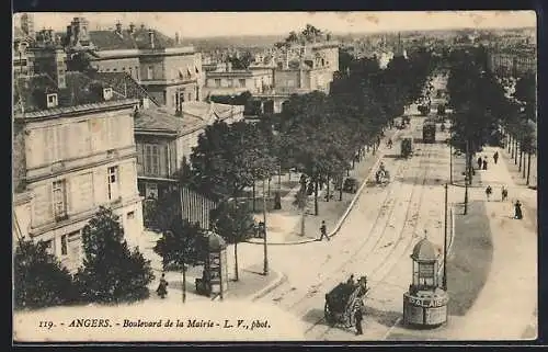 AK Angers, Vespasienne auf dem Boulevard de la Mairie