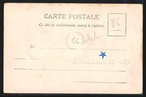 AK Poitiers, La Place d`Armes et les Tramways, Strassenbahn, Galeries Parisiennes