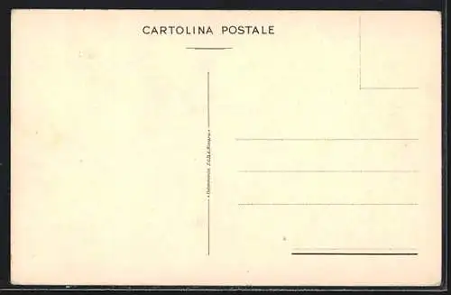 AK Genova, Piazza de Ferrari mit Strassenbahn