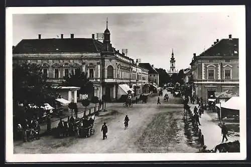 AK Bjelovar, Strassenpartie im Ort