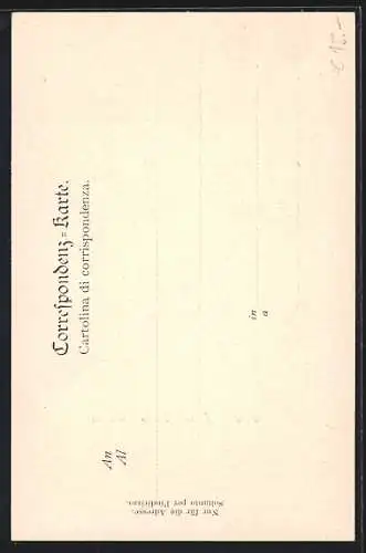 AK Pola, Via della Specola, Sternwartenstrasse mit Passanten