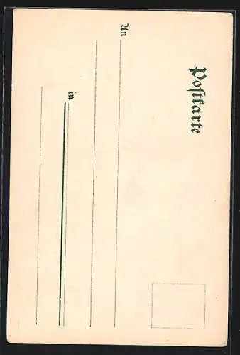 Künstler-AK Konstanz, Blick zum Kreuzlinger-Thor