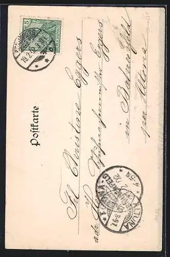 AK Rendsburg, Ansicht vom Rathaus